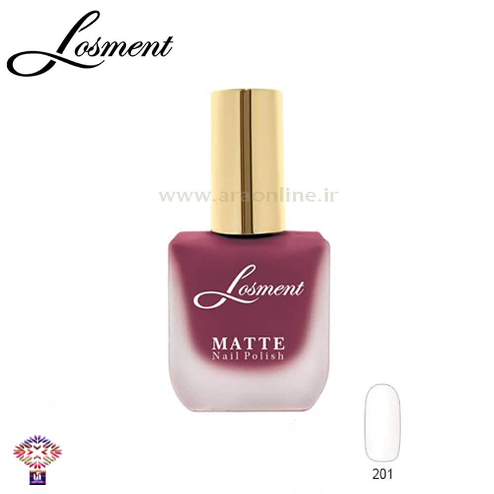 لاک ناخن مات لوسمنت شماره L201