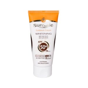 ضد آفتاب انواع پوست بژ روشن SPF50 سان سیف