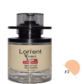 کرم پودر شیشه ای لورینت spf 15شماره 2