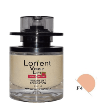 کرم پودر شیشه ای لورینت spf 15شماره 4