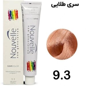 رنگ مو طلایی شماره 9/3 نوول
