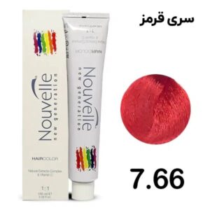 رنگ مو قرمز شماره 7/66 نوول