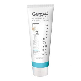 ضدآفتاب سانوژن پوست خشک معمولی بژ طبیعی ژنو