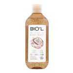 شامپو بدن ژلی سیلکی حاوی اسکراب کوکو و کمپلکس آبرسان بیول | Biol مناسب برای لایه‌برداری ملایم، نرم‌کنندگی و آبرسانی پوست حجم 400 میلی‌لیتر