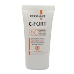 ضد آفتاب فلوئید درمالیفت مدل سی فورت رنگی با SPF 50