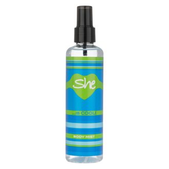 بادی میست زنانه شی مدل Is Cool حجم 220 میلی لیتر